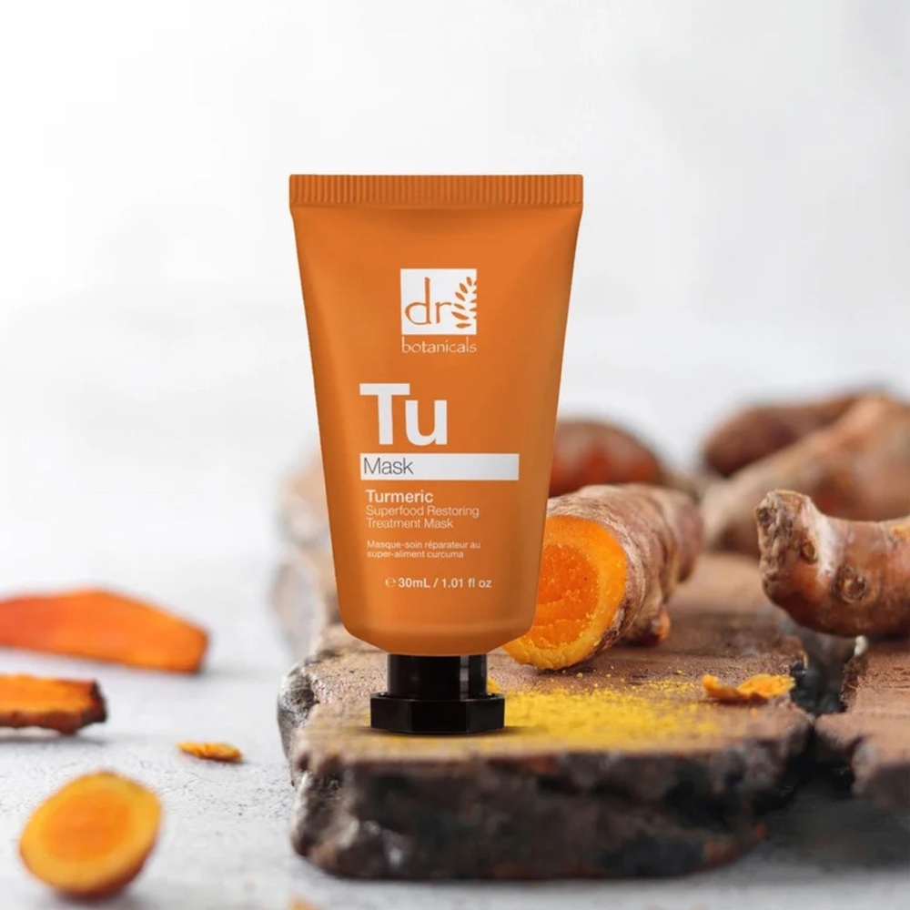 🪩 NEW & SEALED Dr Botanicals Turmeric Superfood Restoring Treatment Mask 30ml